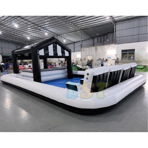 Bar Inflable para Piscina con 4 Asientos, Portátil para Jardín, Patio Trasero, Eventos, Fiestas, Playa, Carpa de Bar Inflable para Piscina - Product Image 2