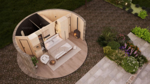Panel de Pared Preensamblado para Cabaña de Madera, Reduce el Trabajo y el Tiempo en el Sitio - Product Image 6
