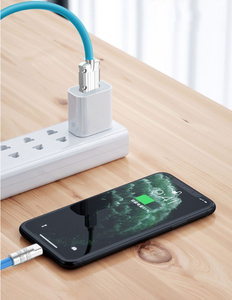 120W 6A Charge Super Rapide USB Type C Câble En Silicone Liquide Charge Rapide USB C Chargeur Câble pour Huawei pour Samsung pour <span class=keywords><strong>Xiaomi</strong></span> - Product Image 3