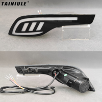 Lámpara reflectora LED, luz de parachoques trasero con señal de giro secuencial, luz trasera, lámpara de freno de parada para Honda CRV 2017-2019