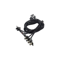 Boîtier PC USB câble d'extension de panneau avant double USB 3.0 USB 2.0 Audio PSW et LED PCB Circuit Board Extension fil
