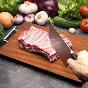 Planche à découper en bois de qualité supérieure, planche à découper pour fruits et légumes, bloc de boucher pour la cuisine à domicile - Product Image 3