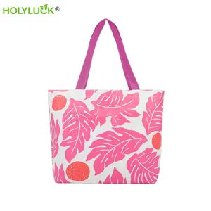 Holyluck Eco Friendly Recycled Custom Printing Reusable Dupont Tyvek Pouch Lightweight Cosmetic Makeup Bag