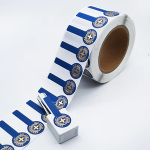 Foglio d'argento che timbra le parti superiori della bottiglia sigillano l'adesivo dell'etichetta <span class=keywords><strong>di</strong></span> carta adesiva la sigillatura impermeabile del barattolo della bottiglia <span class=keywords><strong>di</strong></span> <span class=keywords><strong>vetro</strong></span> <span class=keywords><strong>per</strong></span> la cura della pelle - Product Image 3