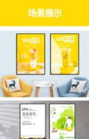 A1 A2 A3 A4 A5 Présentoir en plastique portable intérieur/extérieur pour la maison Restaurant Supermarché Publicité écologique