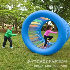 Rouleau aquatique gonflable 150x90cm en PVC, équipement de jeux d'extérieur pour enfants et adultes, jeu de parc aquatique - Product Image 3