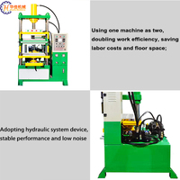 Nouveau double spectacle EVA pour la machine de fabrication de boîtiers avec cylindres supérieur et inférieur comprenant des composants de pompe et de noyau de moteur