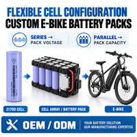 Batterie EV INR21700 40P 4000mAh à courant élevé pour vélo électrique, cellule de batterie 21700 pour vélo électrique, OEM ODM