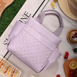 Sac à déjeuner isotherme personnalisable, grande capacité, réutilisable, pour le travail, les pique-niques, sac à déjeuner isotherme épais pour conserver la fraîcheur - Product Image 4