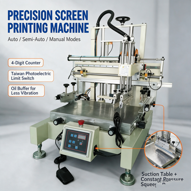High Efficiency Automatic Digital Silk Screen Printing Machine Industrial Multi Color Screen Printing Machine for Sales