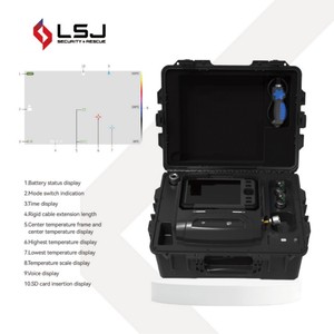 Cámara de Búsqueda Sumergible CAMB-V500 Tipo Caja, Detector de Vida, Cable Rígido de 25M, Pantalla LCD de 8 Pulgadas, Visión Nocturna Infrarroja, IP67 - Product Image 1