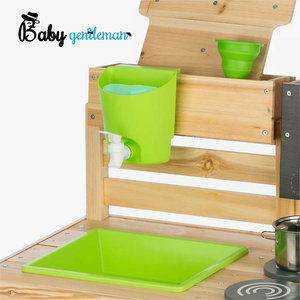 Toddler Play Running Water Wooden <strong>Outdoor</strong> <strong>Mud</strong> <strong>Kitchen</strong> for Kids Z101013C - Product Image 5