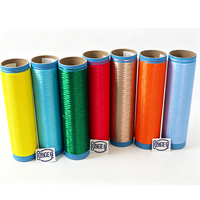 Filament de fil de fibre UHMWPE rouge 1600D, prix du fil UHMWPE haute résistance pour tissus, cordes et sangles