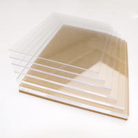 Plaques acryliques transparentes de 2 mm, 3 mm, 5 mm, 8 mm, 12 mm, plaques en PMMA cristallin, découpées sur mesure
