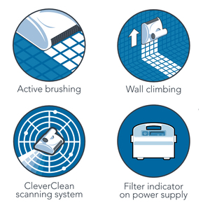 Lanjuan di alta qualità delfino 2x2 Robot per la pulizia della piscina Robot di controllo senza fili - Product Image 5