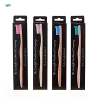 Fabricant de brosses à dents en bambou biodégradables, 100% naturelles, écologiques, réutilisables, à poils doux, logo personnalisé, usage domestique
