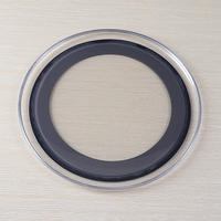 Peau de batterie pour grosse caisse 20/22 pouces, système mécanique rotatif avec anneaux d'amortissement personnalisés, simple ou double couche