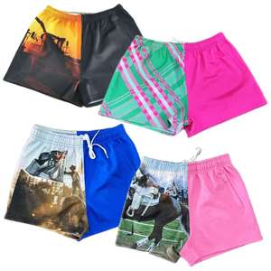 PURE Custom Western Country Two Tone Footy <span class=keywords><strong>Shorts</strong></span> Activewear Rugby League Training Footy Wear Beach Gym <span class=keywords><strong>Shorts</strong></span> con bolsillos con cremallera - Product Image 1