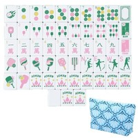 Set Mahjong Amerika Portabel Mewah Hijau untuk 4 Pemain, Penggunaan Universal