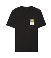 Camiseta Casual para Hombre 2026 con Pedrería, Ventilada, de Algodón Puro, Talla Grande, Estilo Retro, Exquisita y Transpirable