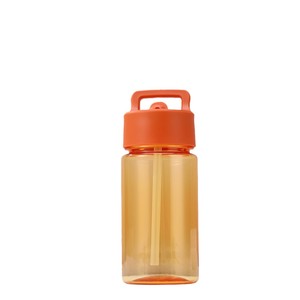 Plastic Drinkware Water Bottle <b>Large</b> Capacity Portable Outdoor Sports <b>Mug</b> With Double Straw Solid Color Unisex Travel Use - Product Image 5