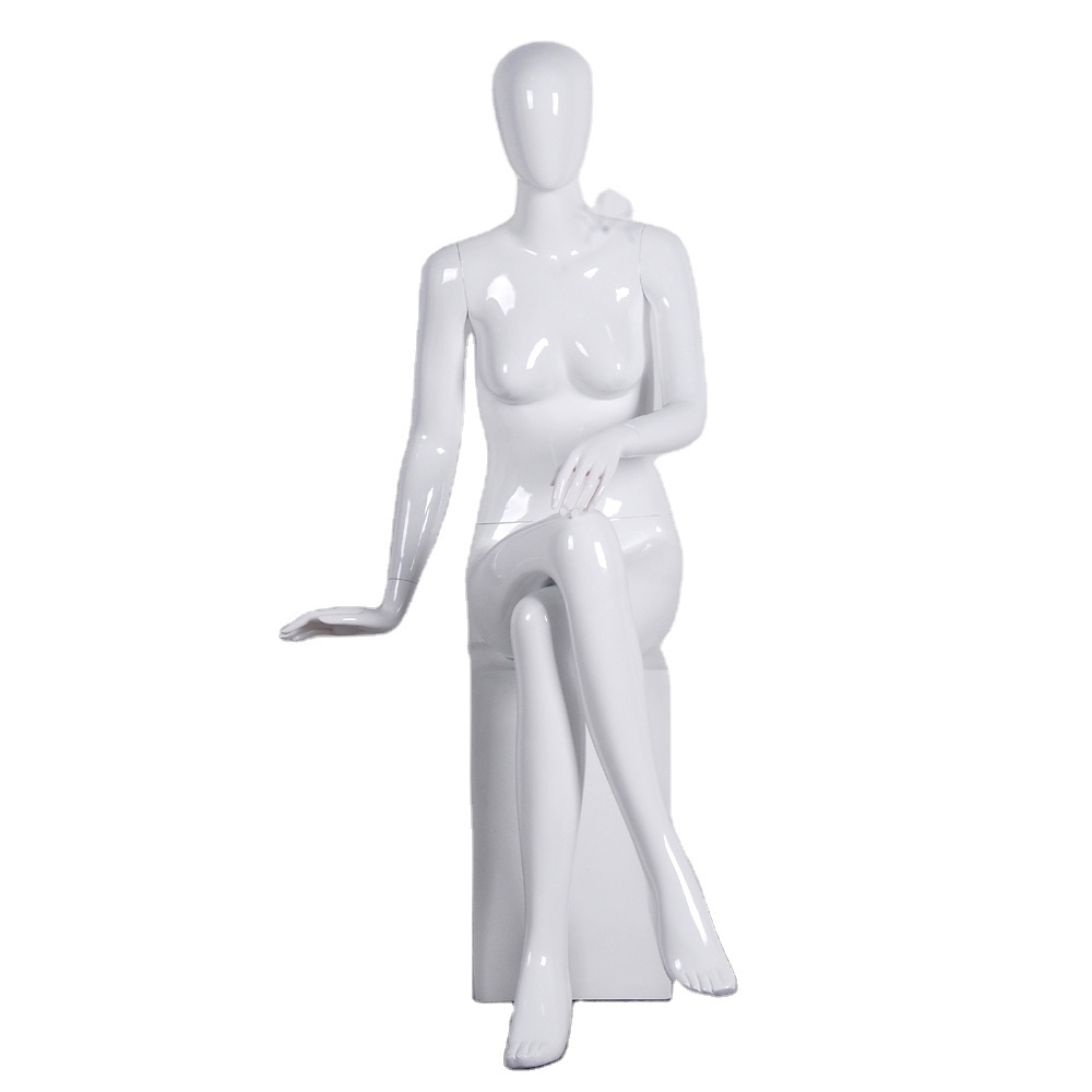 Buste Mannequin Femme Avec Support Métal - Pour Vêtements, Lingerie, Maillots