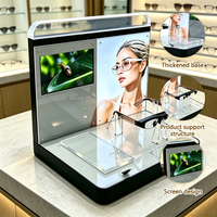 Présentoir publicitaire haut de gamme personnalisé pour lunettes de réalité augmentée, promotion de marque pour opticiens, présentoir de comptoir en acrylique pour lunettes intelligentes