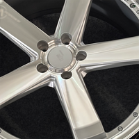 Jantes monobloc personnalisées Hypersilver avec rivets décoratifs 5*112 5*114.3 20 22 24 Jantes forgées pour Camry Corolla Accord Civic