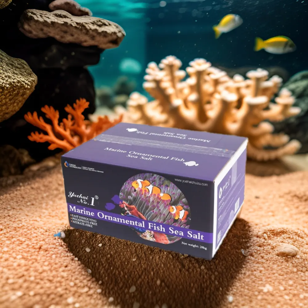 Fábrica Vender Diretamente Melhor Efeito Natural Macio Coral Sal Marinho Sal Do Aquário Peixe Preço