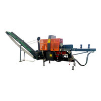 Rima 20 tonnes Processeur de bois de chauffage Essence Électrique Pto Bois de chauffage Fendeuse de bûches