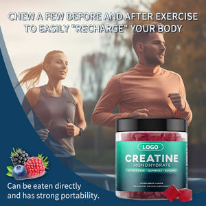 OEM 500mg di creatina monoidrato muscolare gommose vendita calda di creatina taurina L-carnitina caramelle gommose alte per prestazioni ottimali - Product Image 5