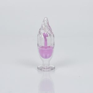Tubo de brillo de labios transparente de Papá Noel, lápiz labial, impresión de pantalla, ABS, plástico <span class=keywords><strong>IBK</strong></span>, cosméticos, novedad - Product Image 3