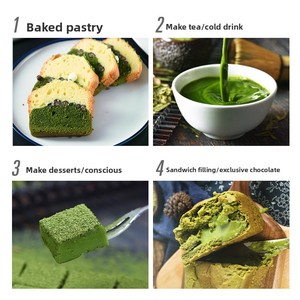 <span class=keywords><strong>Zhan</strong></span> <span class=keywords><strong>Yi</strong></span> bột Matcha nguyên chất đặc sản sức khỏe ca cao trà xanh bột tuyết Da bánh trung thu đồ uống và túi đóng gói - Product Image 4