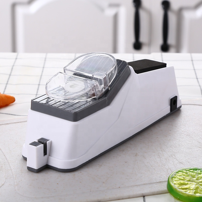 Epsilon Adjustable Kitchen 2 Stage Sharpening China Fashional Knife Sharpening Stainless Steel Plug Electric Knife Sharpener