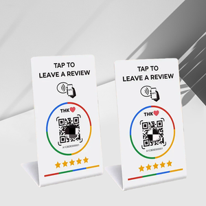 NFC kiểm soát truy cập Thẻ 13.56 MHz PVC không thấm nước Acrylic Menu hiển thị Thẻ NFC phương tiện truyền thông xã hội ý kiến - Product Image 2