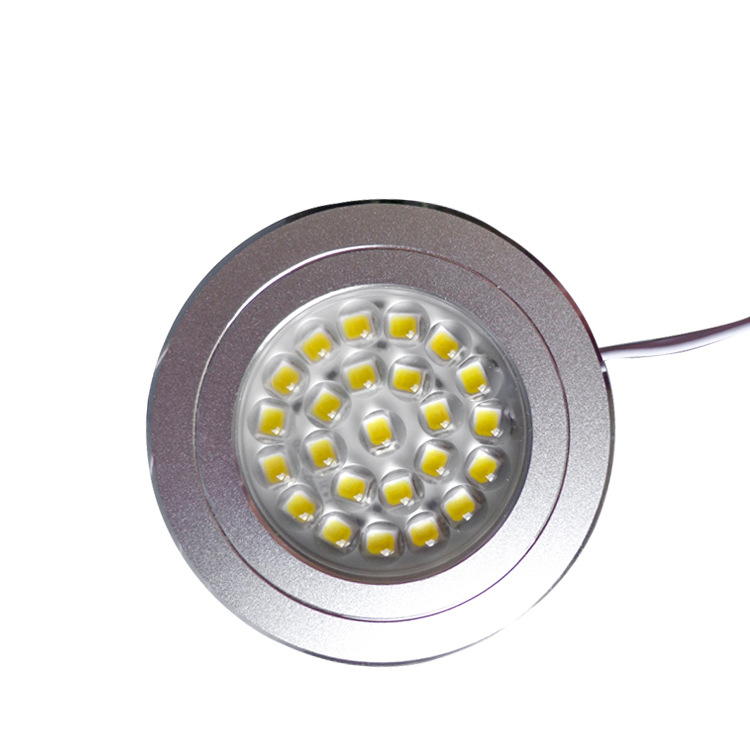 12V встроенное крепление мини светодиодные фонари для каравана 2 Вт 180LM 55 мм с вырезами
