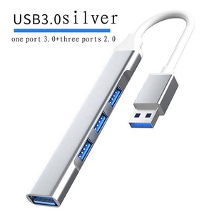 Multifunctional 4-<strong>Port</strong> <strong>USB</strong> Type C Hub 4in1 <strong>USB</strong> 3.0 Docking Station Converter New iPad Laptop Mobile <strong>Device</strong> Compatible - Product Image 4