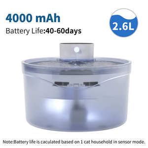 कई पालतू जानवरों स्वचालित बिल्ली पानी फव्वारे के लिए प्रतिस्थापन फिल्टर के साथ बिल्लियों पानी के फव्वारे कारखाने के लिए प्रतिस्थापन फिल्टर के साथ - Product Image 3