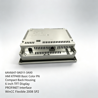 6AV6647-0AD11-3AX1, para Siemens, SIMATIC KTP600 Basic Color PN, SPS, Panel Táctil HMI, TFT de 6 Pulgadas, PROFINET, Pieza de Repuesto para Automatización