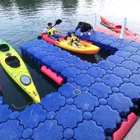 La Chine usine directe flotteur Kayak bateau à moteur de luxe Yacht quai flottant amarré