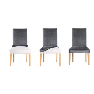 Fundas de Silla Lisas de Poliéster Marrón al por Mayor para Decoración de Bodas - Product Image 5