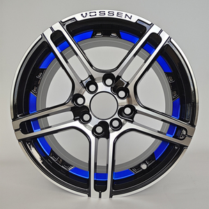 Nouvelle jante de roue de voiture en alliage d'aluminium de <span class=keywords><strong>16</strong></span> pouces avec ET de 25 mm PCD de 100 mm pour l'Afrique et le Moyen-Orient - Product Image 1
