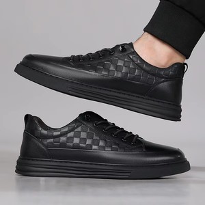 Chaussures de skate Daodao CH73 pour hommes, dessus en cuir de vache, chaussures de sport toutes saisons - Product Image 5