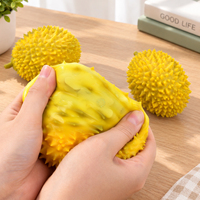 Jouet anti-stress très populaire : Blocs de construction à presser en forme de beurre, durian, savon, pomme de terre – Matériau TPR sûr pour protéger les enfants