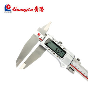 0-500 मिमी स्टेनलेस स्टील डिजिटल वर्नियर कैलिपर डबल ब्लेड इलेक्ट्रॉनिक मापने शासक मोटाई गेज रेंज फाइंडर उपकरण - Product Image 5