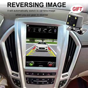 Radio de Coche con GPS y Estéreo Android 13 Estilo Tesla para Cadillac SRX 2008 2009 2010 - 2012, Reproductor Multimedia CarPlay con Pantalla Táctil - Product Image 4