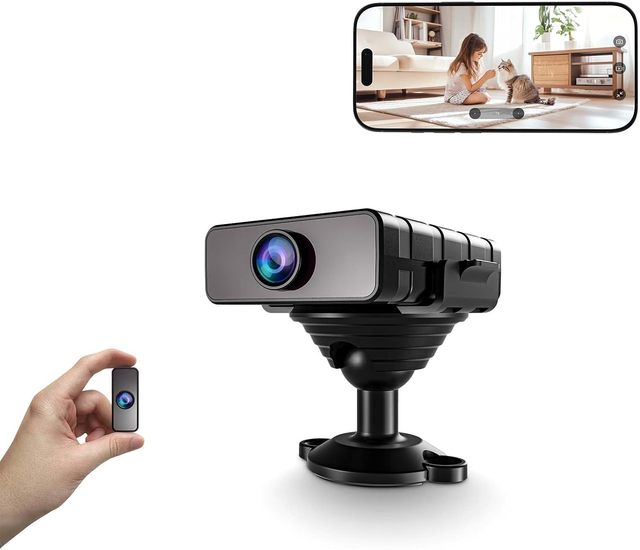 4K Night Vision CCTV Mini WiFi Camera with 256GB Cloud Storage 180° Wide Angle 1-Year Warranty OEM & ODM Supported