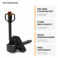 Manette de commande intégrée pour chariot élévateur, prix de gros usine, 1 tonne, 2 tonnes, 48V 10Ah, pour transpalette électrique