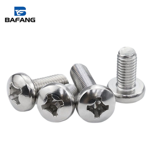 Parafuso de Cabeça Pan Phillips com Fenda Cruzada em Aço Inoxidável A2-70 Métrico <span class=keywords><strong>M2</strong></span> M3 M4 M5 M6 M8 M10 - Product Image 2