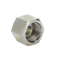 Adaptateur de raccords hydrauliques en acier au carbone, filetage femelle, embout hydraulique ORFS, joint plat, pivot rotatif, bouchon de tuyau hydraulique ORFS